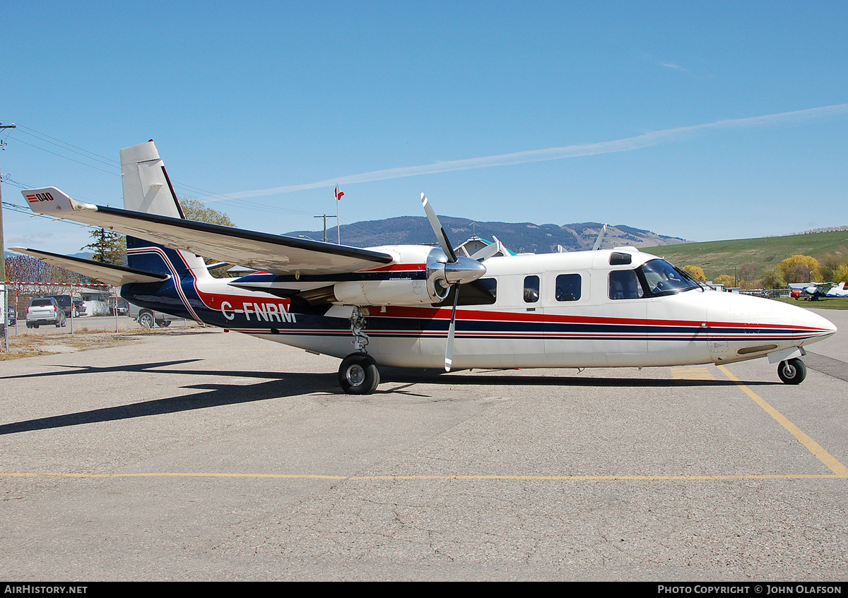 Aircraft Photo of C-FNRM | Gulfstream American 690C Jetprop 840 | AirHistory.net #172140