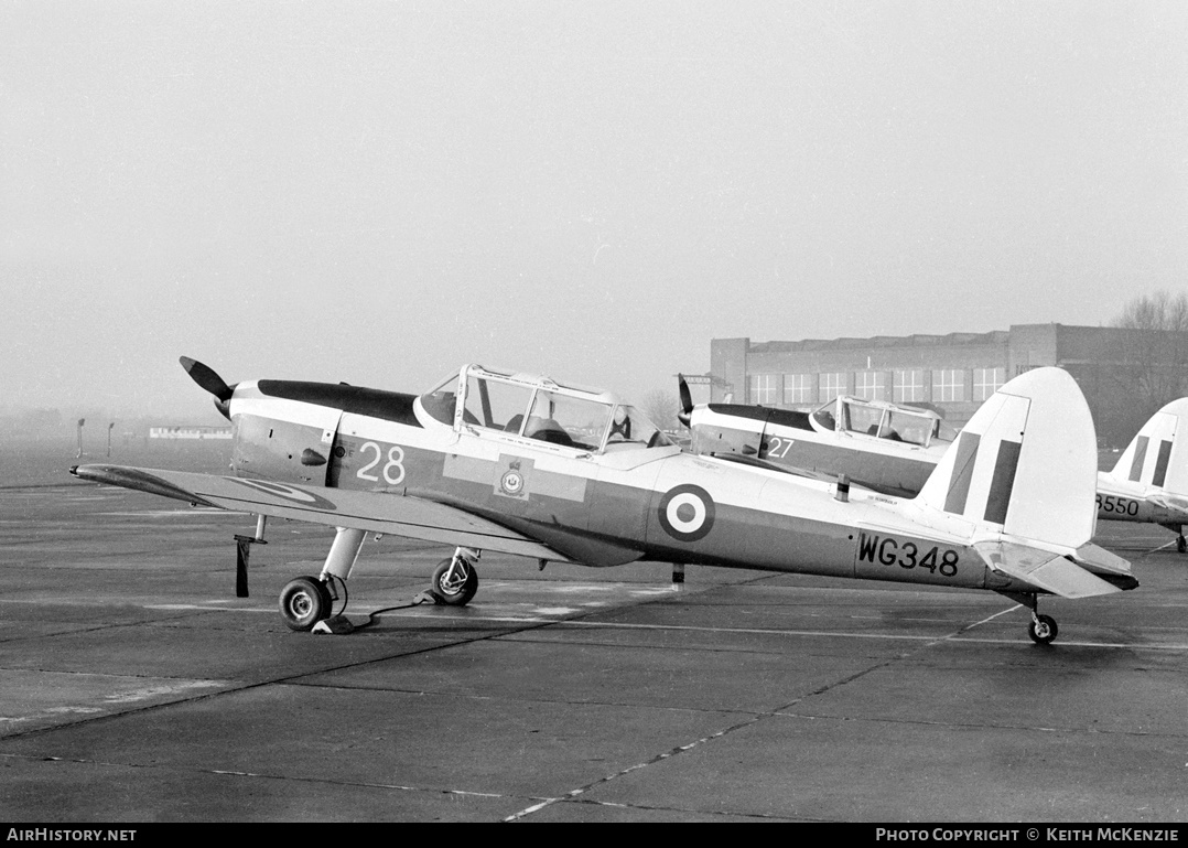 Aircraft Photo of WG348 | De Havilland DHC-1 Chipmunk Mk22 | UK - Air Force | AirHistory.net #172147