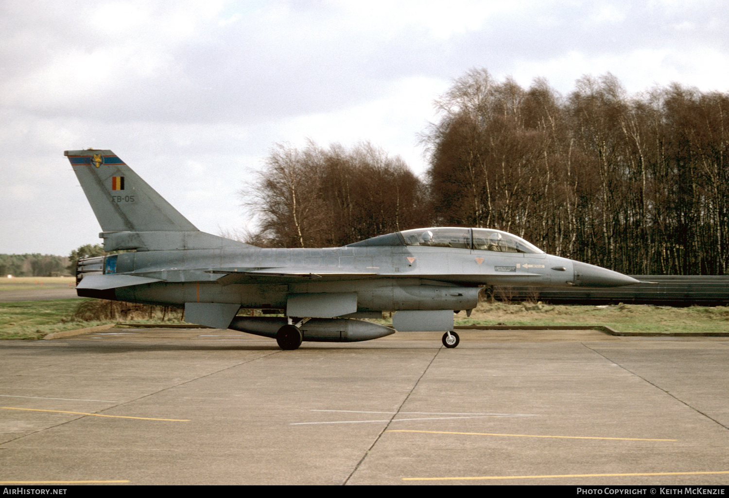 Aircraft Photo of FB-05 | General Dynamics F-16B Fighting Falcon | Belgium - Air Force | AirHistory.net #172148