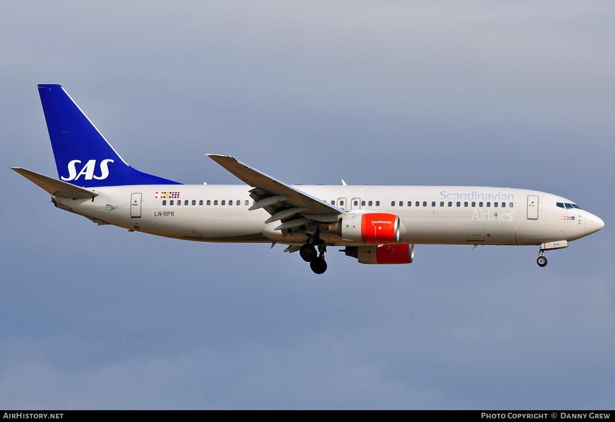 Aircraft Photo of LN-RPR | Boeing 737-883 | Scandinavian Airlines - SAS | AirHistory.net #172155