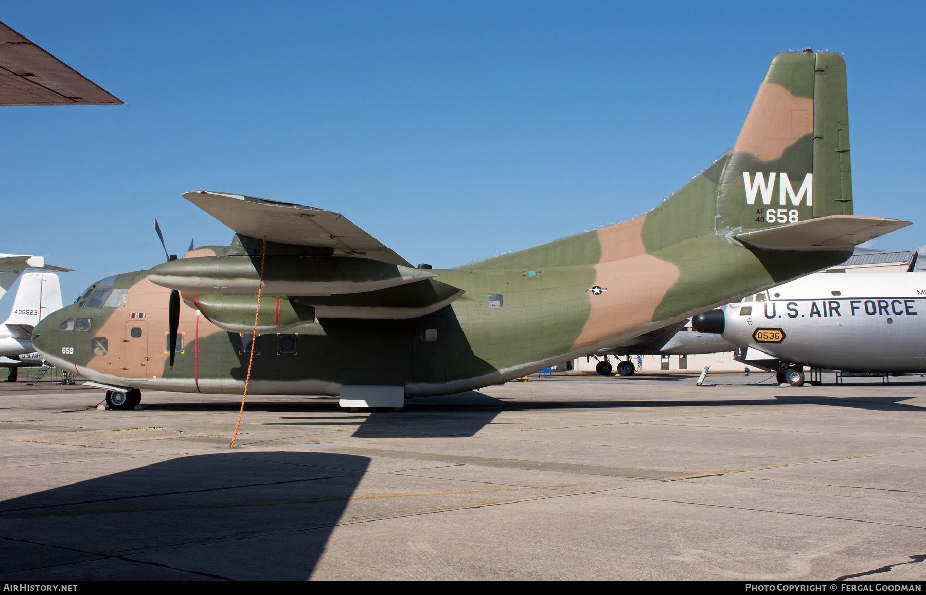 Aircraft Photo of 54-658 / AF40-658 | Fairchild UC-123K Provider | USA - Air Force | AirHistory.net #172161