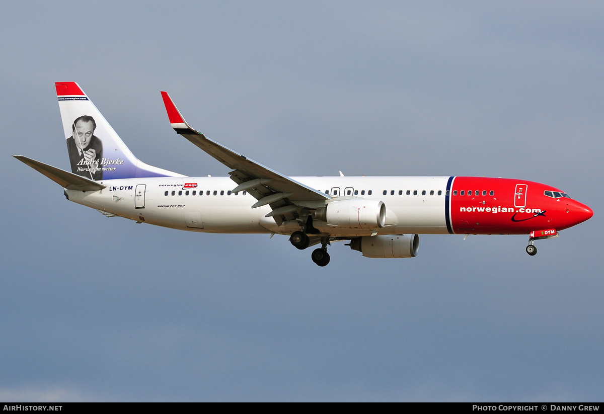 Aircraft Photo of LN-DYM | Boeing 737-8JP | Norwegian | AirHistory.net #172170