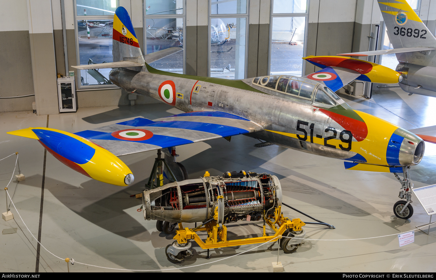 Aircraft Photo of 116746 | Republic F-84G Thunderjet | Italy - Air Force | AirHistory.net #172171