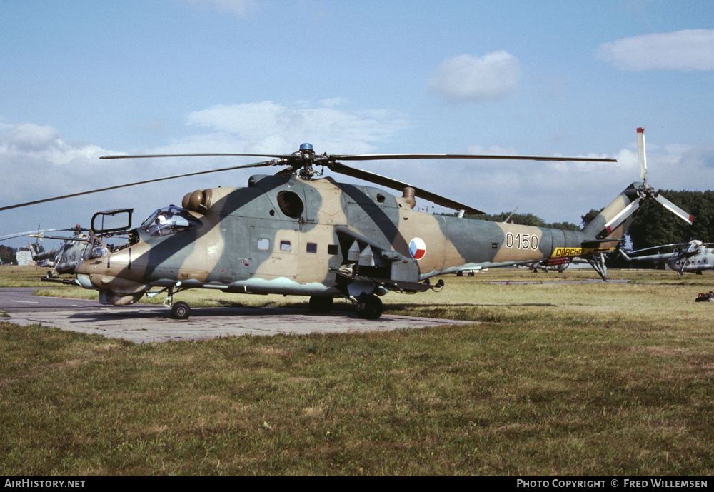 Aircraft Photo of 0150 | Mil Mi-24D | Czechoslovakia - Air Force | AirHistory.net #172197