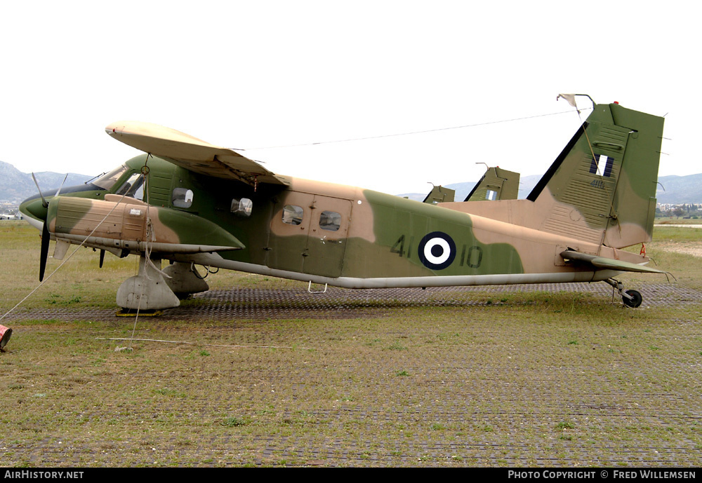 Aircraft Photo of 4110 | Dornier Do-28D-2 Skyservant | Greece - Air Force | AirHistory.net #172211