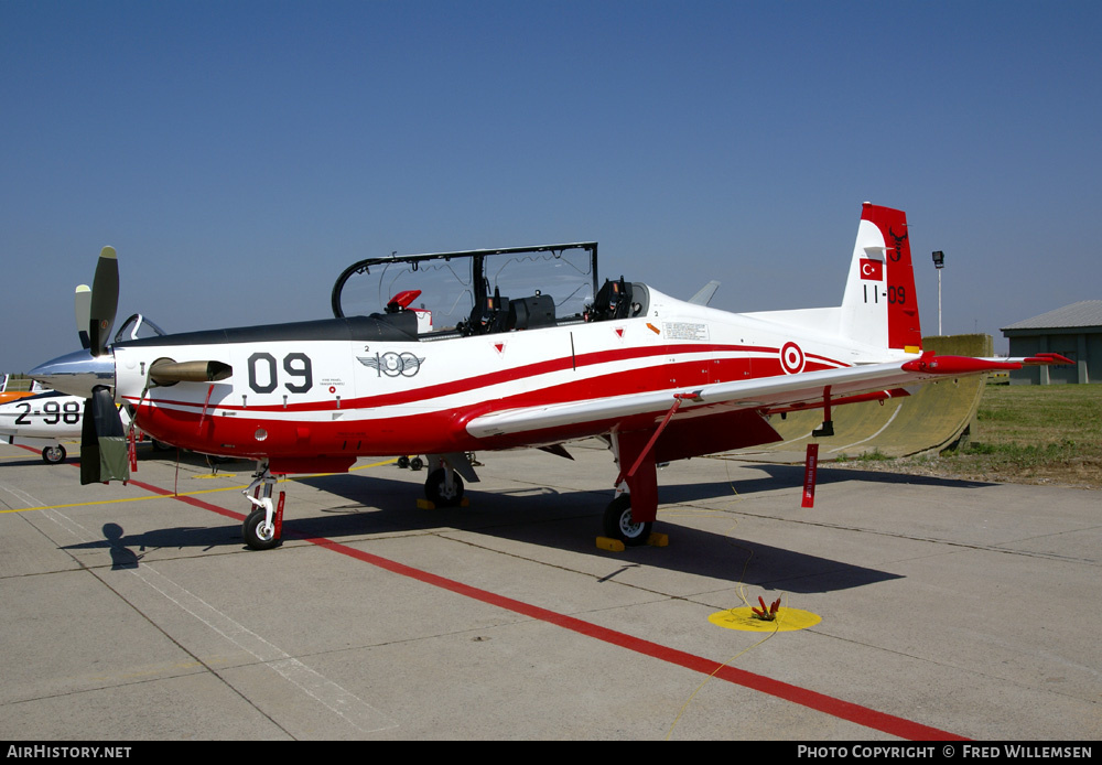 Aircraft Photo of 11-09 | Korea Aerospace KT-1T Woong-Bee | Turkey - Air Force | AirHistory.net #172217