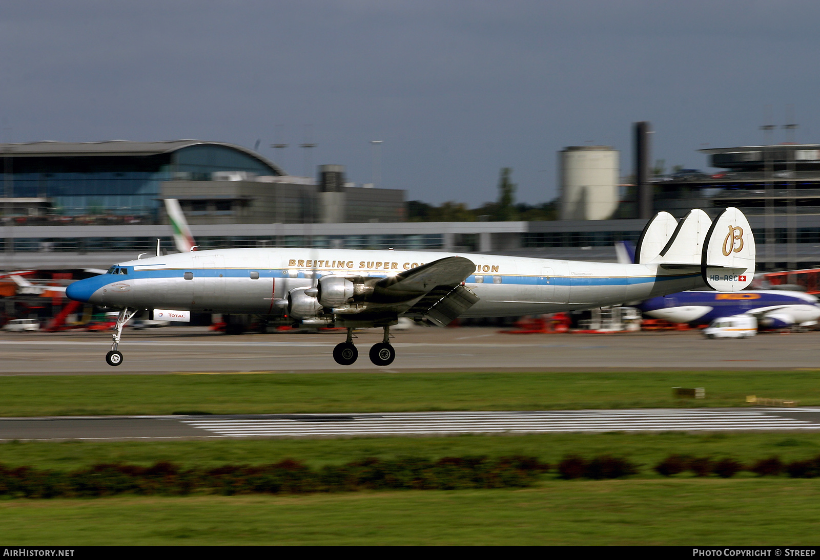 Aircraft Photo of HB-RSC | Lockheed L-1049F Super Constellation | Breitling | AirHistory.net #172242