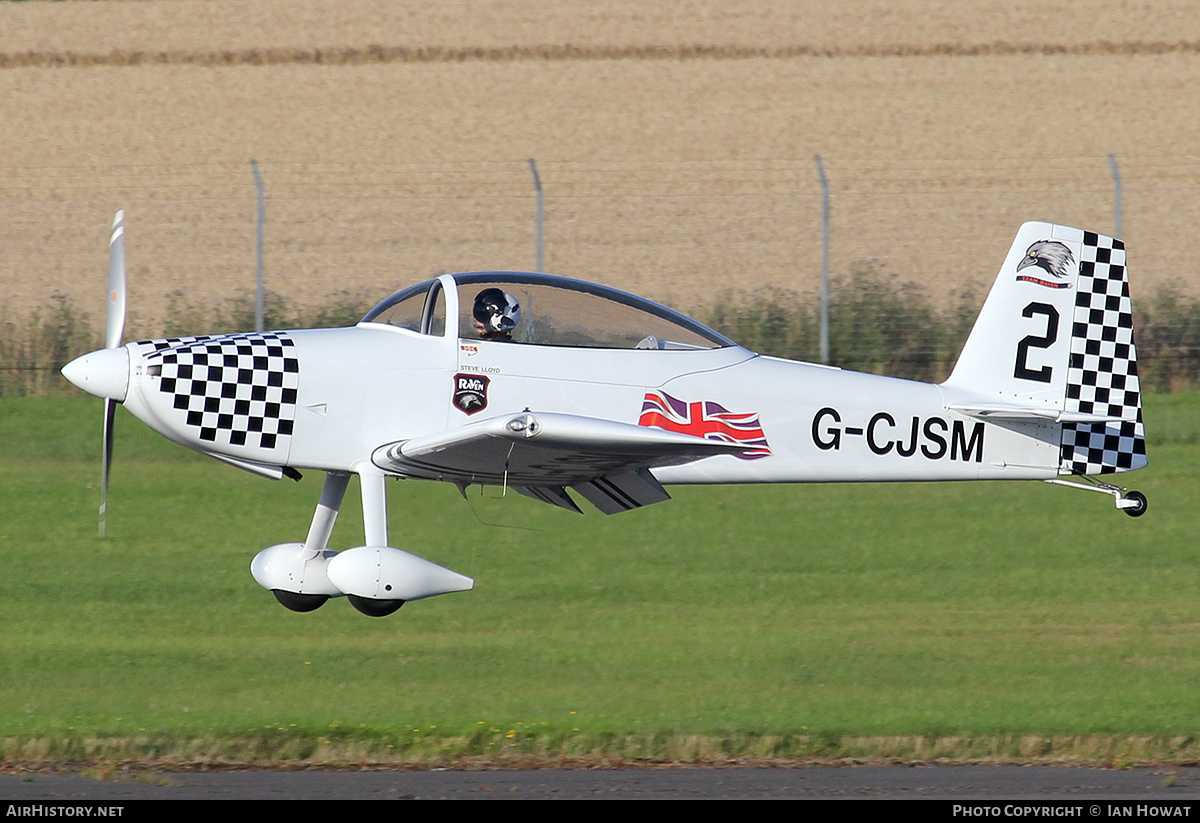 Aircraft Photo of G-CJSM | Van's RV-8 | Team Raven | AirHistory.net #172256