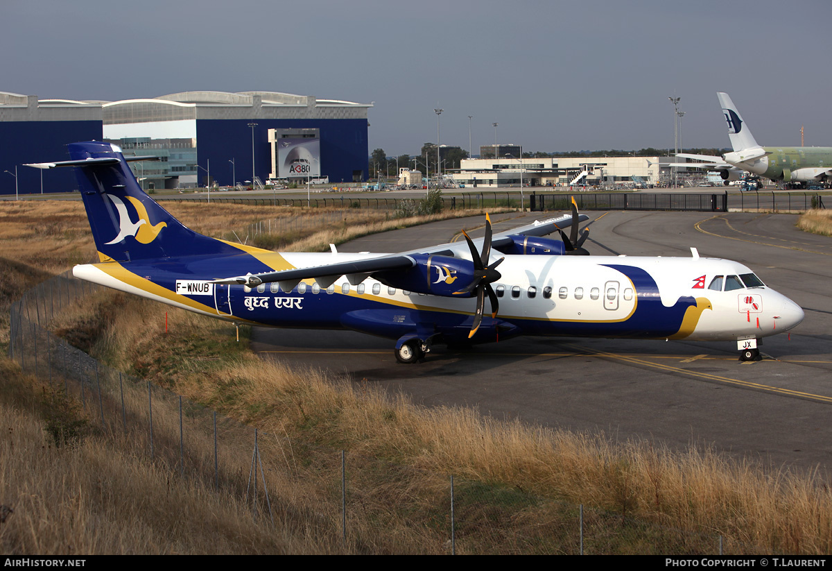 Aircraft Photo of F-WNUB | ATR ATR-72-500 (ATR-72-212A) | Buddha Air | AirHistory.net #172261
