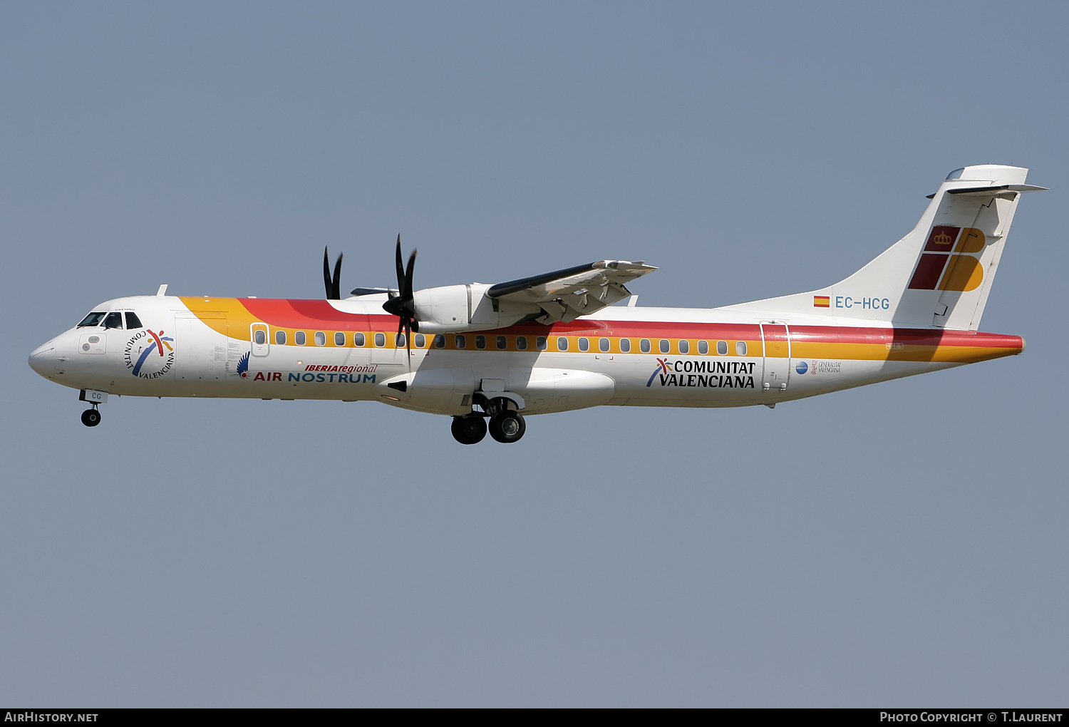 Aircraft Photo of EC-HCG | ATR ATR-72-500 (ATR-72-212A) | Iberia Regional | AirHistory.net #172272
