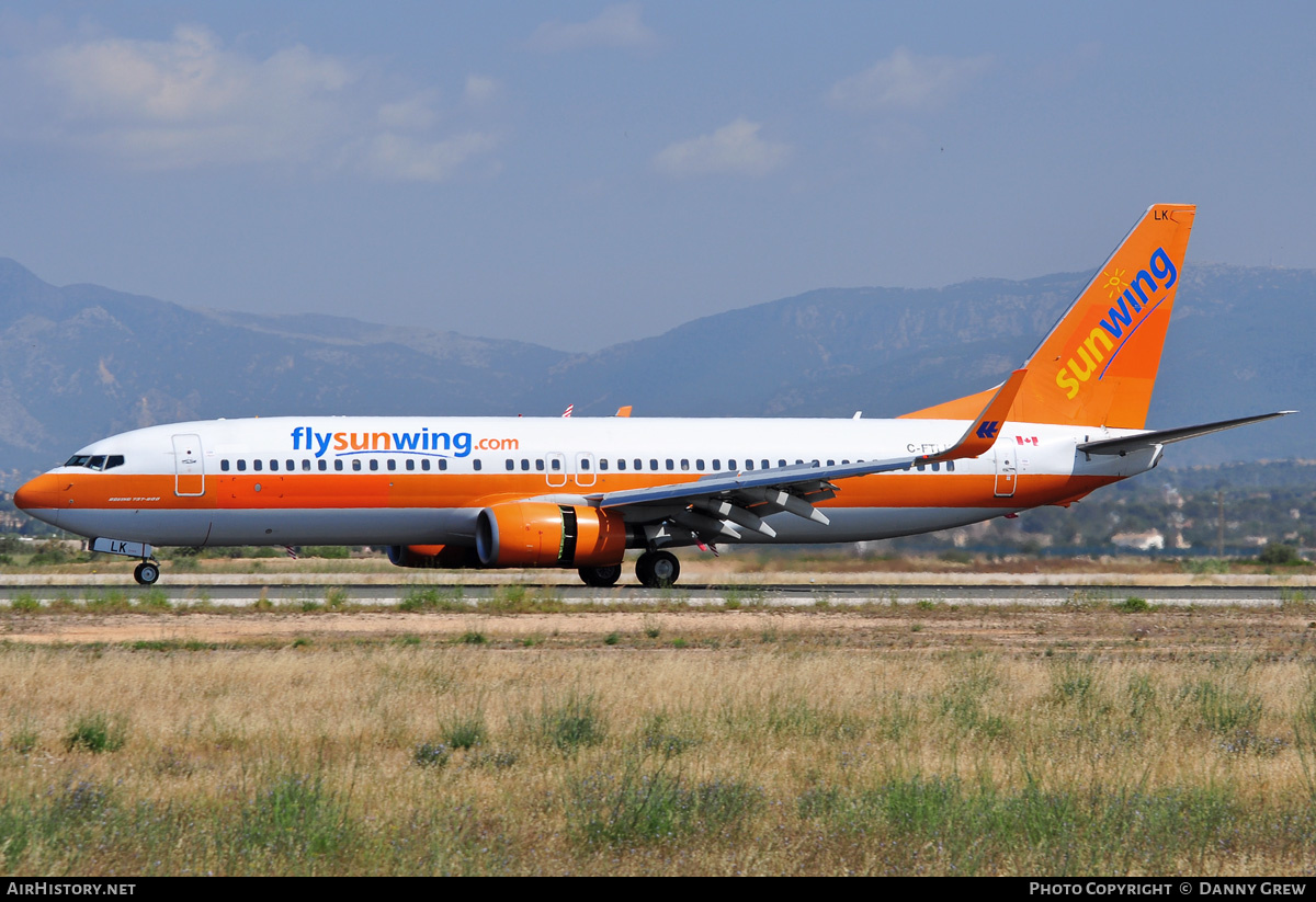 Aircraft Photo of C-FTLK | Boeing 737-8K5 | Sunwing Airlines | AirHistory.net #172281