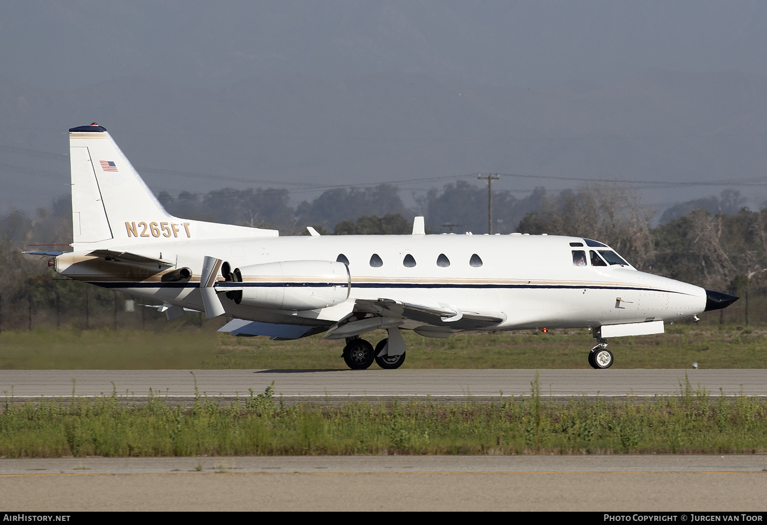 Aircraft Photo of N265FT | North American Rockwell NA-465 Sabreliner 65 | AirHistory.net #172283