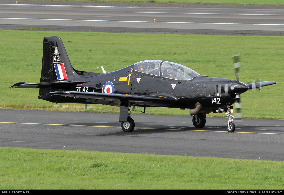 Aircraft Photo of ZF142 | Short S-312 Tucano T1 | UK - Air Force | AirHistory.net #172292