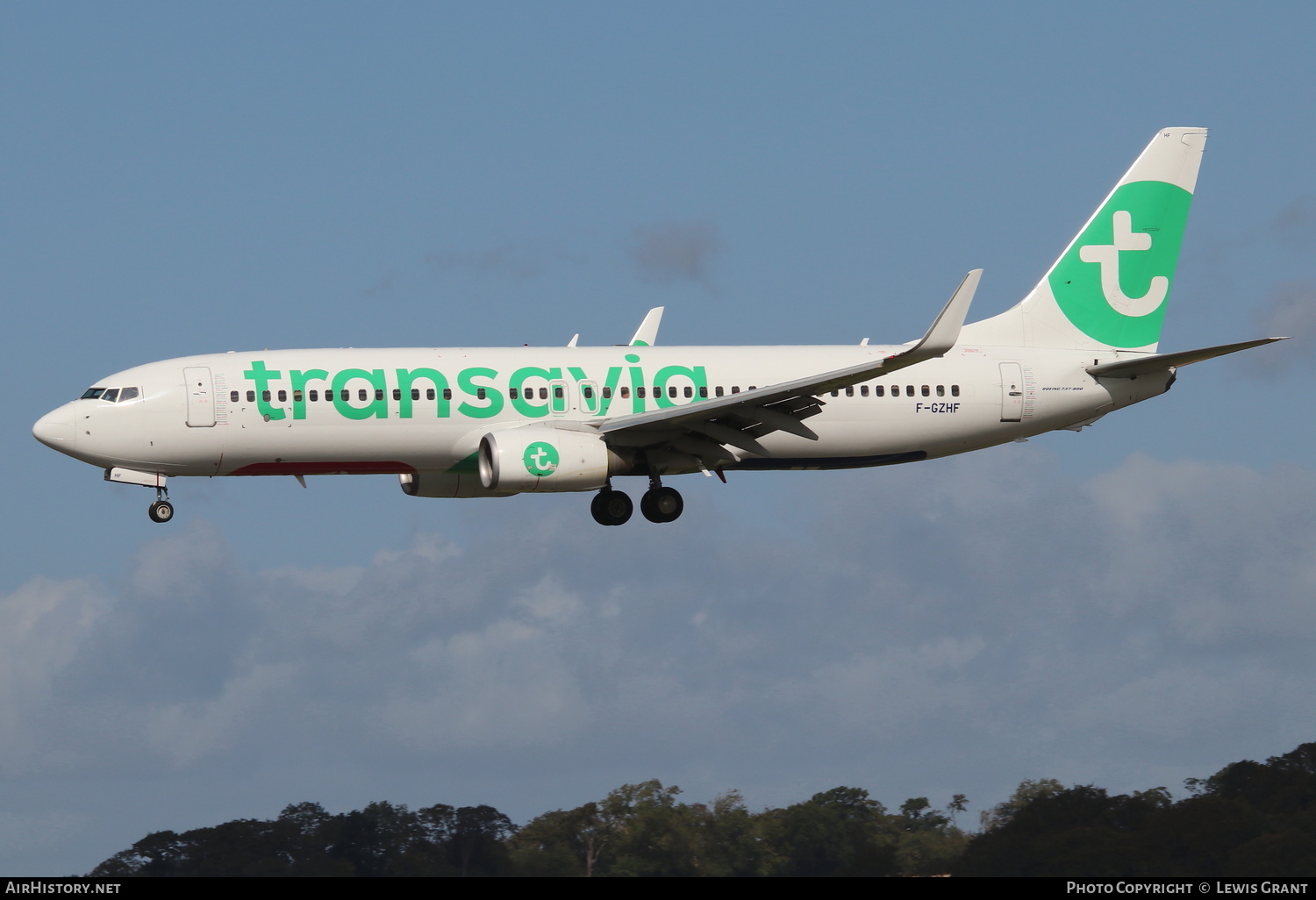 Aircraft Photo of F-GZHF | Boeing 737-8HX | Transavia | AirHistory.net #172311