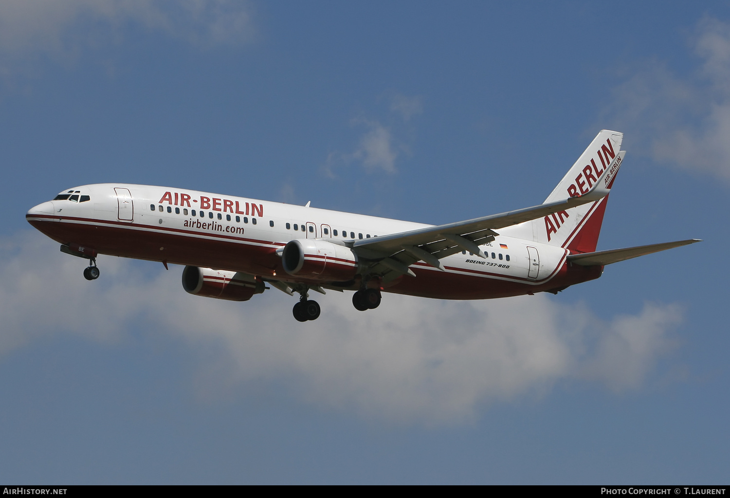 Aircraft Photo of D-ABBE | Boeing 737-86J | Air Berlin | AirHistory.net #172313