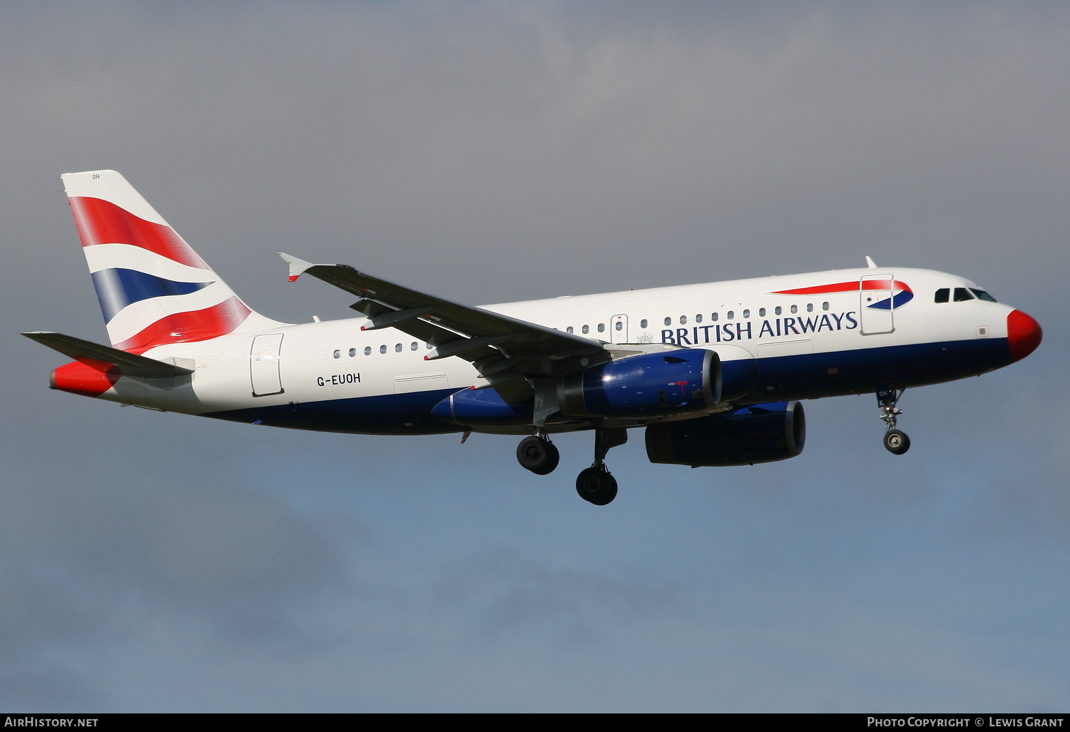 Aircraft Photo of G-EUOH | Airbus A319-131 | British Airways | AirHistory.net #172314