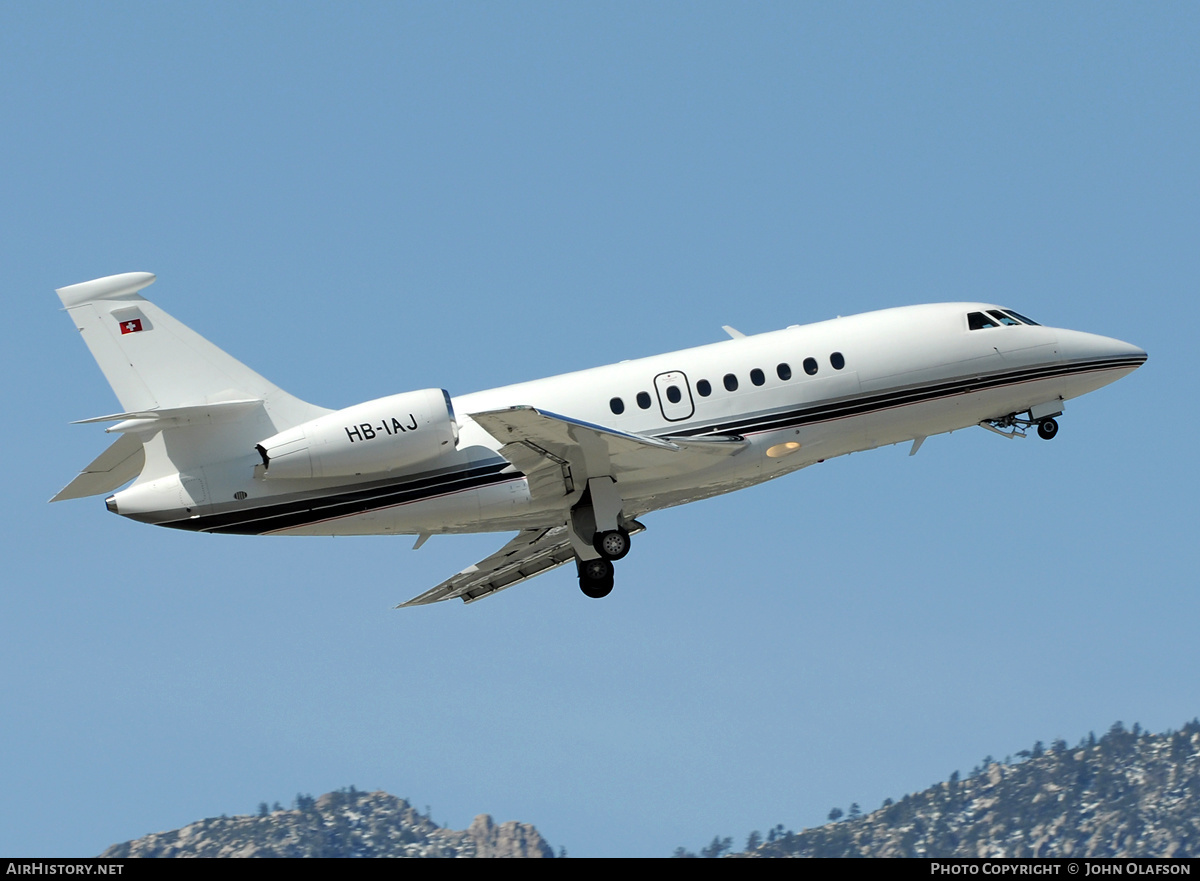 Aircraft Photo of HB-IAJ | Dassault Falcon 2000EX | AirHistory.net #172332