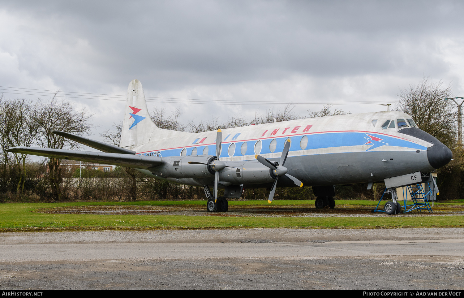 Aircraft Photo of F-BMCF | Vickers 724 Viscount | Air Inter | AirHistory.net #172357