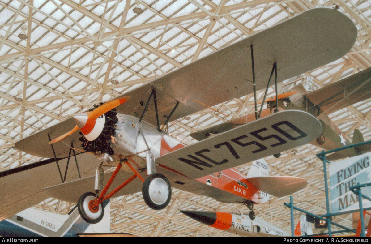 Aircraft Photo of N7550 / NC7550 | Stearman C3B | Western Air Express | AirHistory.net #172366