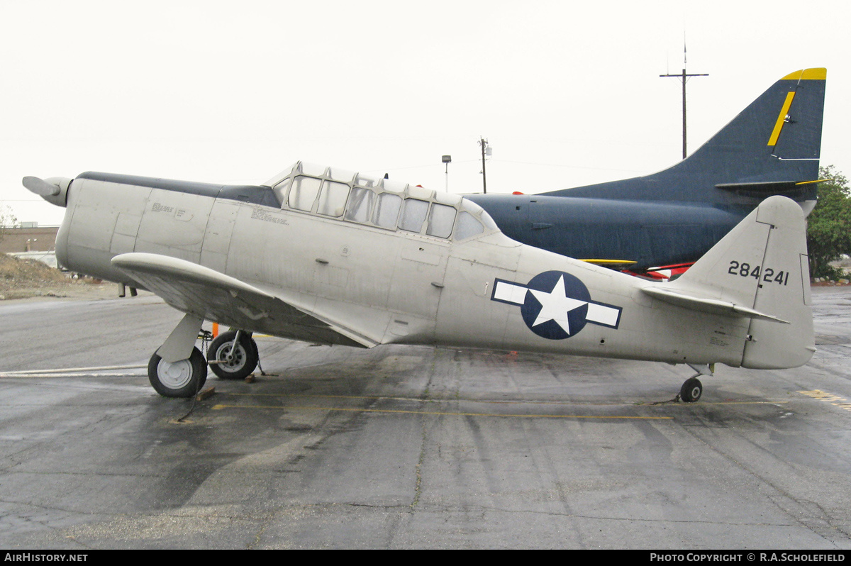 Aircraft Photo of N74108 / 284241 | North American XAT-6E Texan | USA - Air Force | AirHistory.net #172373