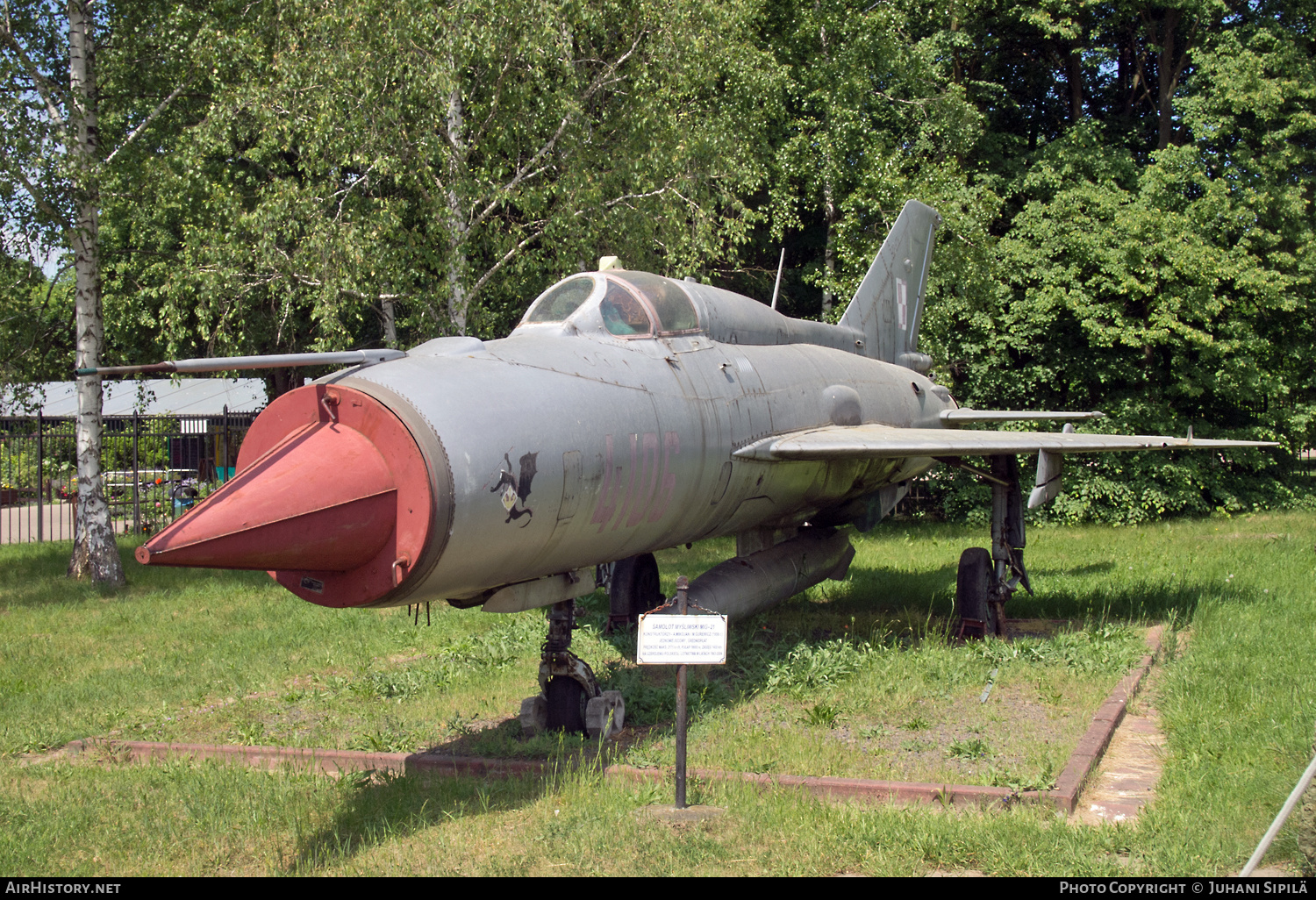 Aircraft Photo of 4106 | Mikoyan-Gurevich MiG-21PFM | Poland - Air Force | AirHistory.net #172409