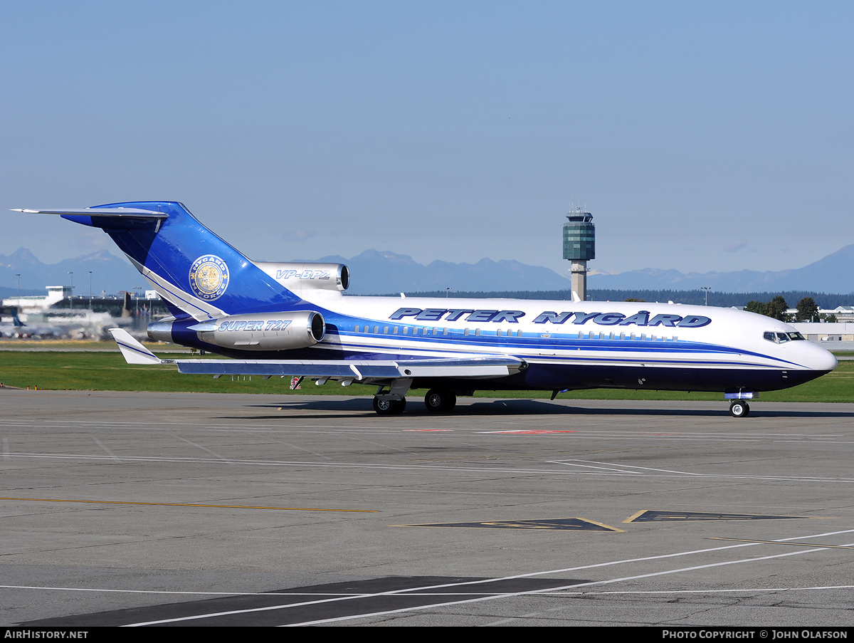 Aircraft Photo of VP-BPZ | Boeing 727-17(RE) Super 27 | Peter Nygård | AirHistory.net #172416