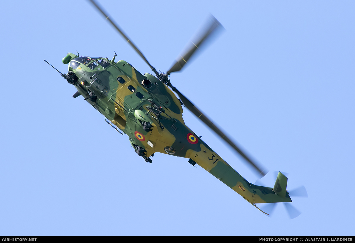 Aircraft Photo of 31 | Aerospatiale IAR-330L/SOCAT Puma | Romania - Air Force | AirHistory.net #172426