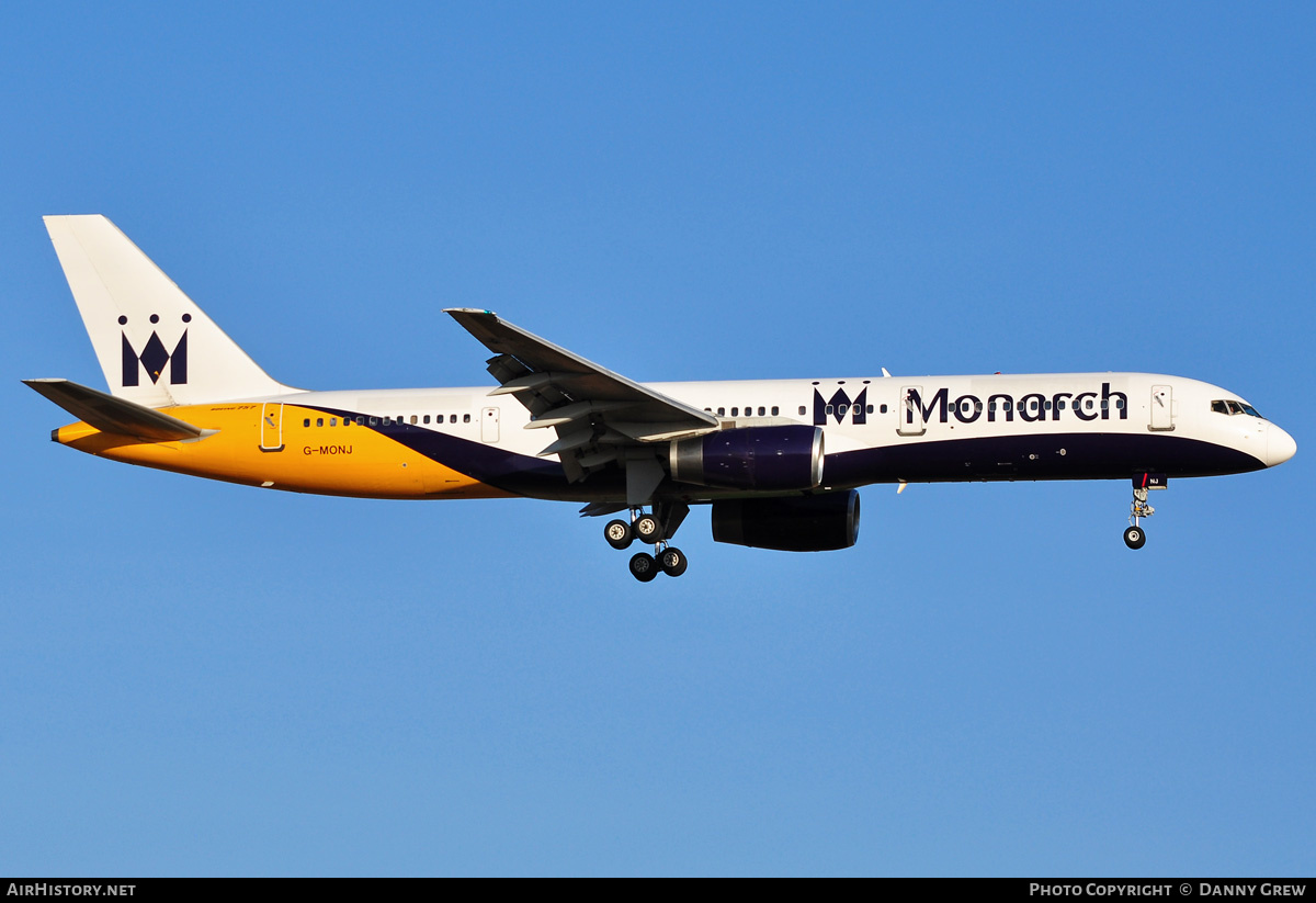 Aircraft Photo of G-MONJ | Boeing 757-2T7 | Monarch Airlines | AirHistory.net #172429