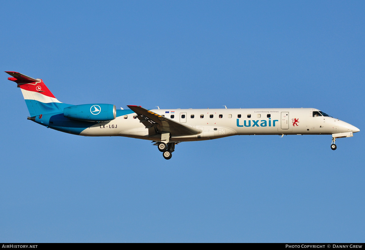 Aircraft Photo of LX-LGJ | Embraer ERJ-145LU (EMB-145LU) | Luxair | AirHistory.net #172436