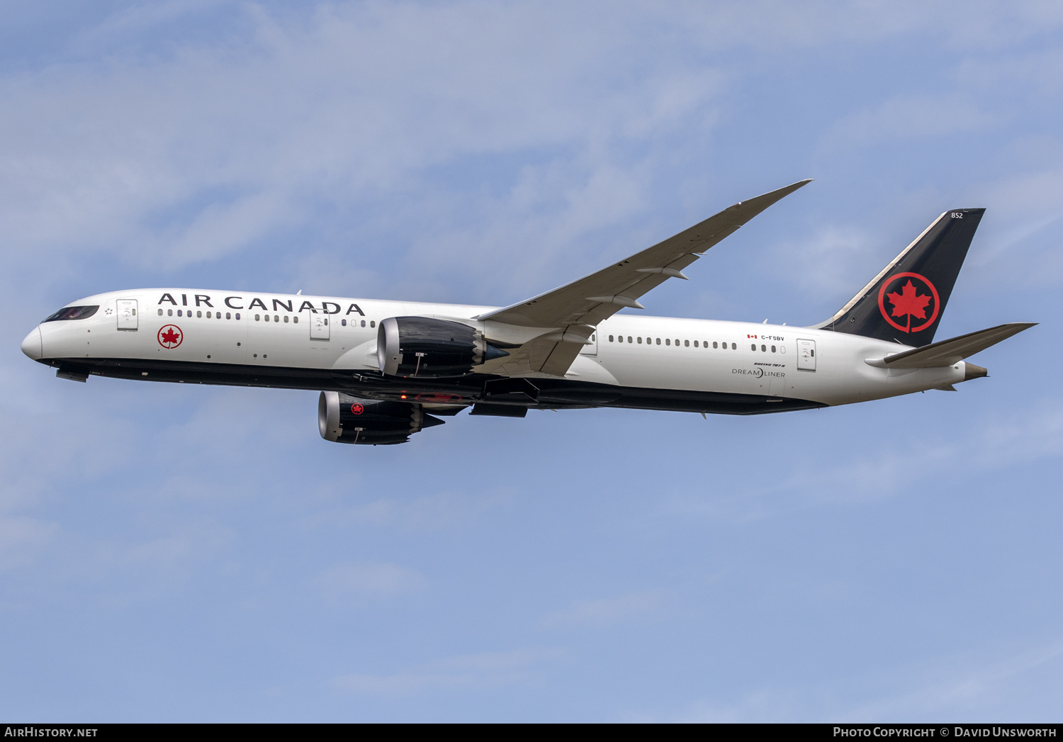 Aircraft Photo of C-FSBV | Boeing 787-9 Dreamliner | Air Canada | AirHistory.net #172440