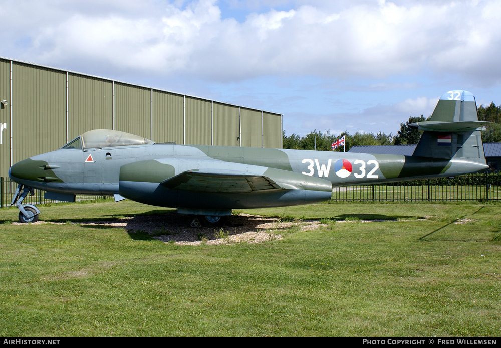 Aircraft Photo of I-187 | Gloster Meteor F8 | Netherlands - Air Force | AirHistory.net #172446