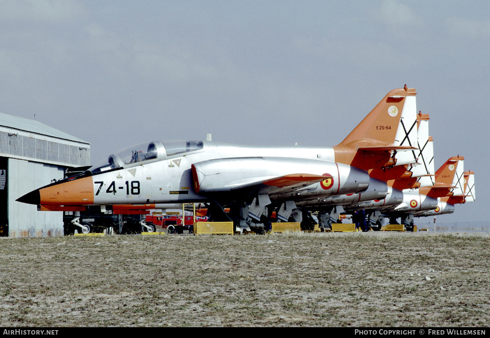 Aircraft Photo of E.25-64 | CASA C101EB Aviojet | Spain - Air Force | AirHistory.net #172462