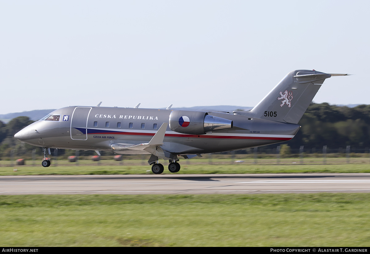Aircraft Photo of 5105 | Canadair Challenger 601-3A (CL-600-2B16) | Czechia - Air Force | AirHistory.net #172465