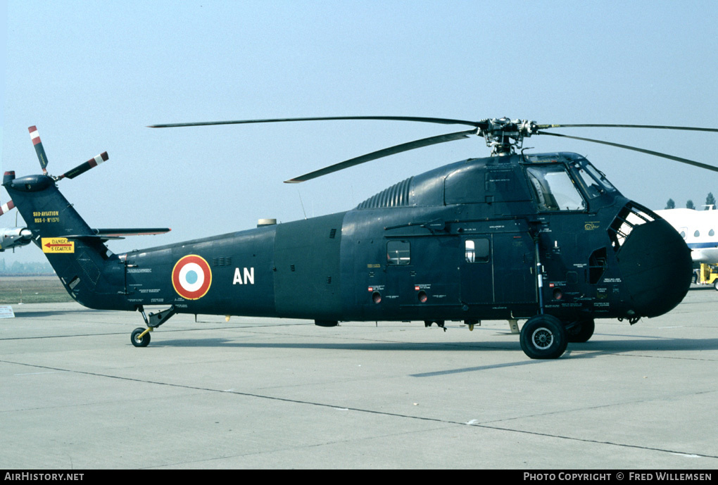 Aircraft Photo of 1376 | Sikorsky HSS-1 | France - Air Force | AirHistory.net #172468