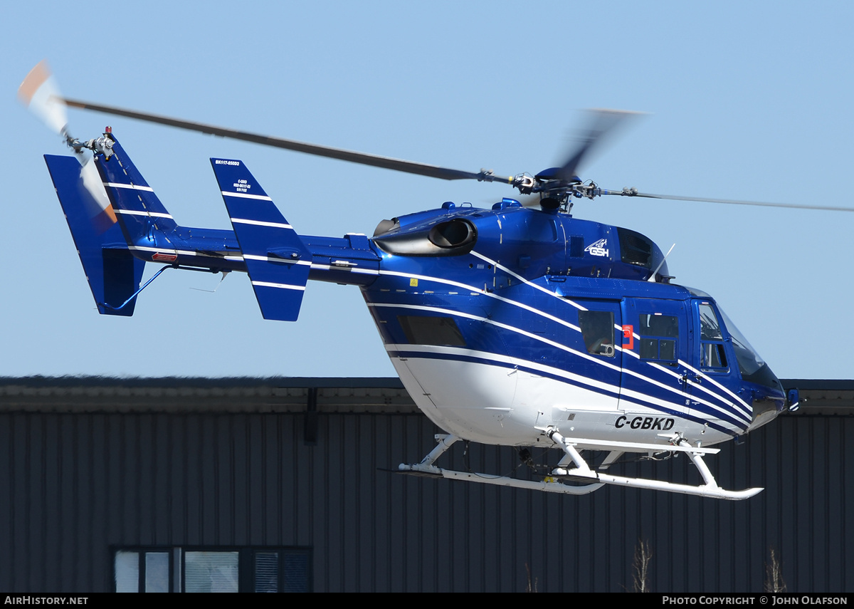 Aircraft Photo of C-GBKD | Eurocopter-Kawasaki BK-117B-2 | Great Slave Helicopters | AirHistory.net #172481