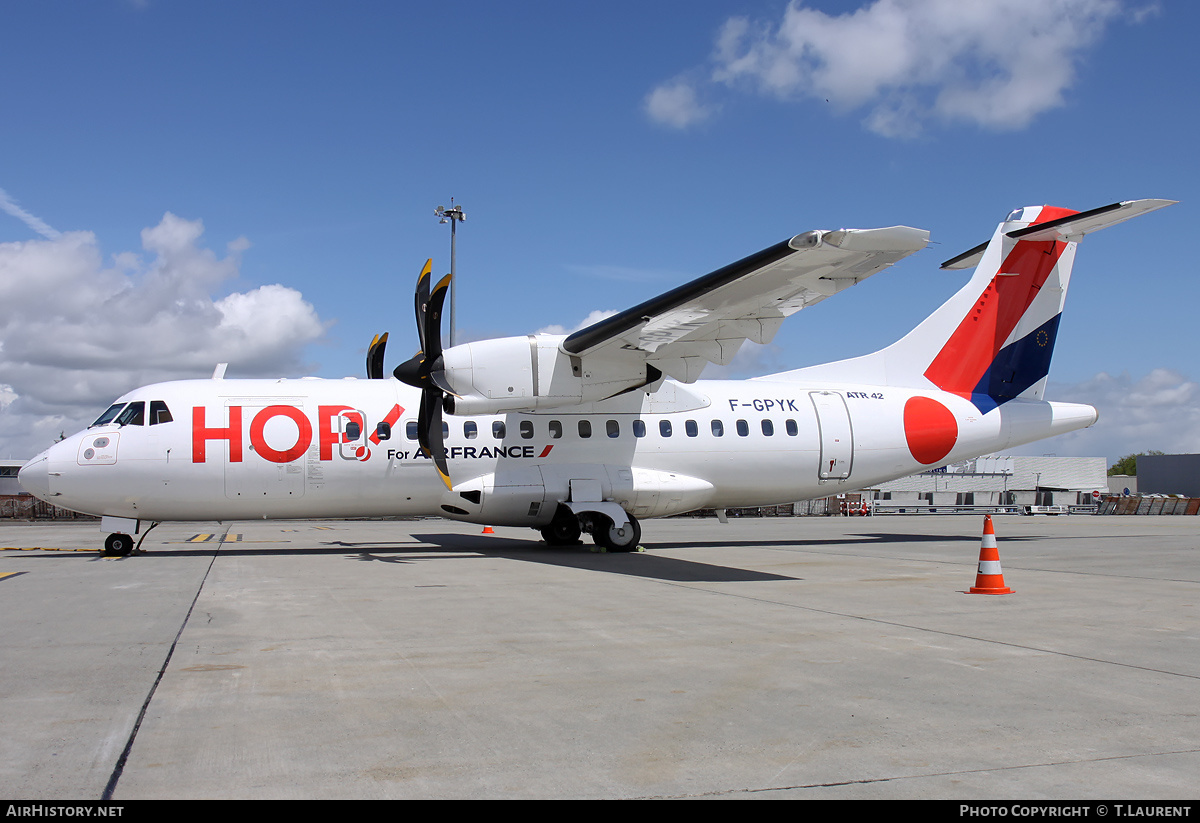 Aircraft Photo of F-GPYK | ATR ATR-42-500 | Hop! | AirHistory.net #172504