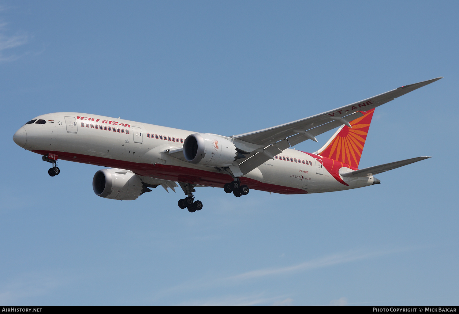 Aircraft Photo of VT-ANE | Boeing 787-8 Dreamliner | Air India | AirHistory.net #172525