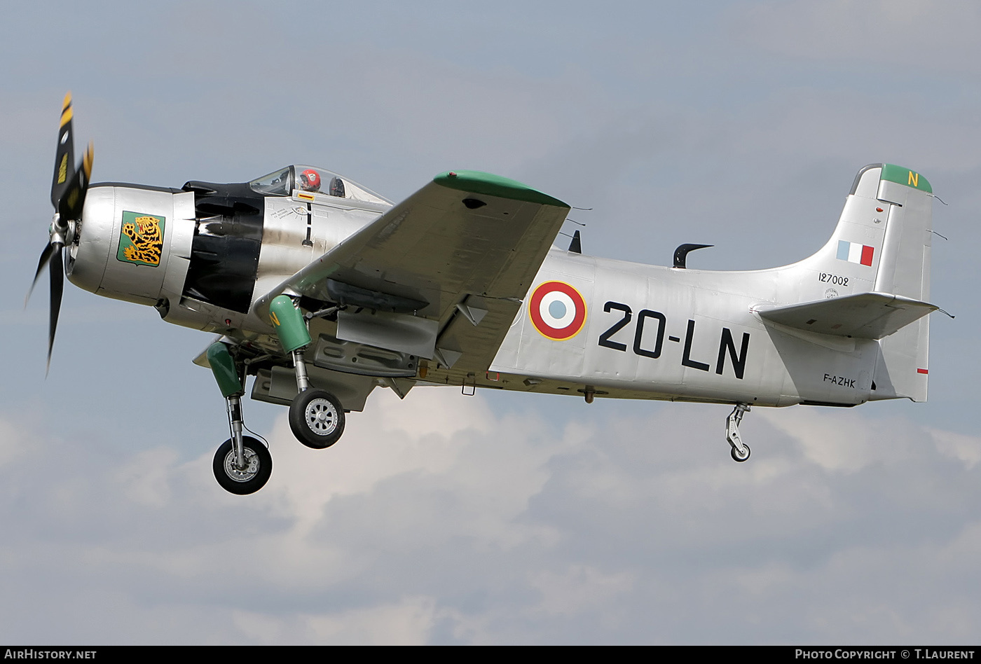 Aircraft Photo of F-AZHK | Douglas A-1D Skyraider (AD-4NA) | France - Air Force | AirHistory.net #172533