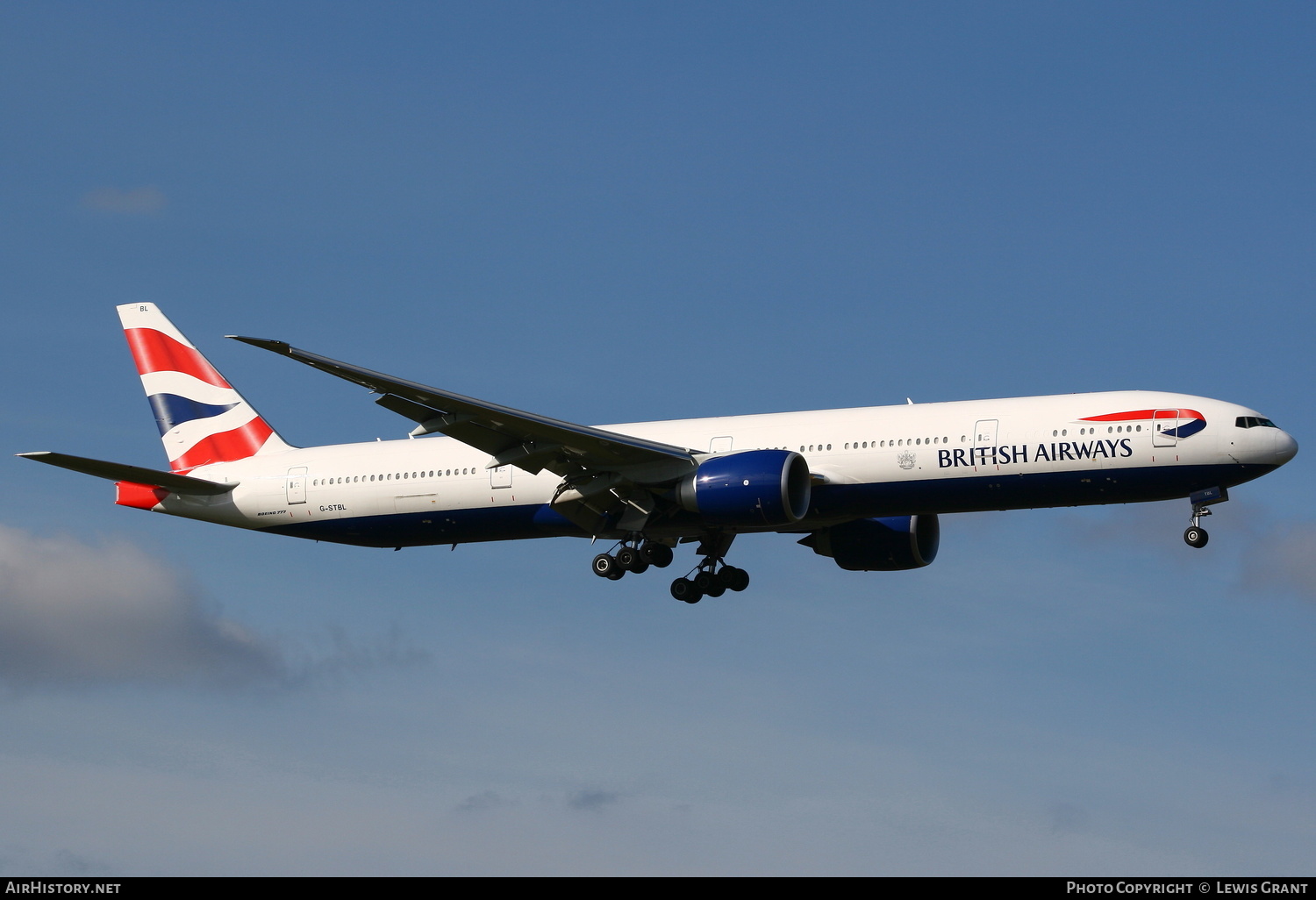 Aircraft Photo of G-STBL | Boeing 777-336/ER | British Airways | AirHistory.net #172537