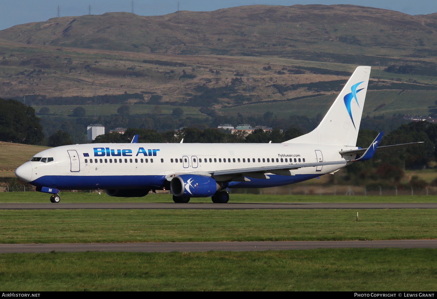 Aircraft Photo of YR-BMI | Boeing 737-8K5 | Blue Air | AirHistory.net #172540