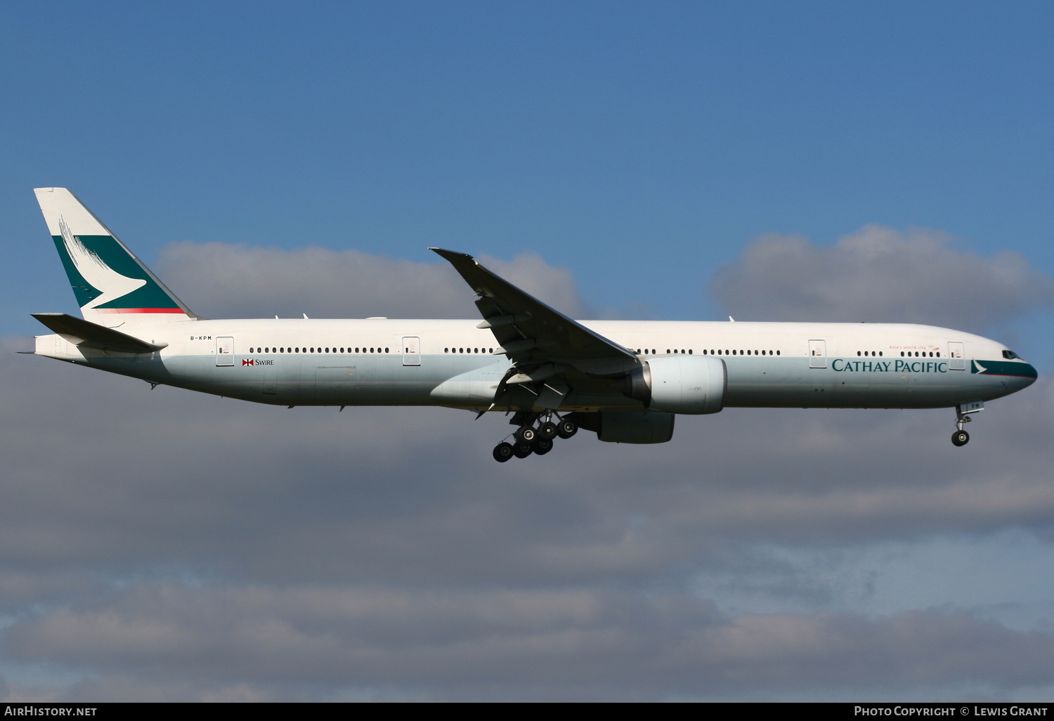 Aircraft Photo of B-KPM | Boeing 777-367/ER | Cathay Pacific Airways | AirHistory.net #172541