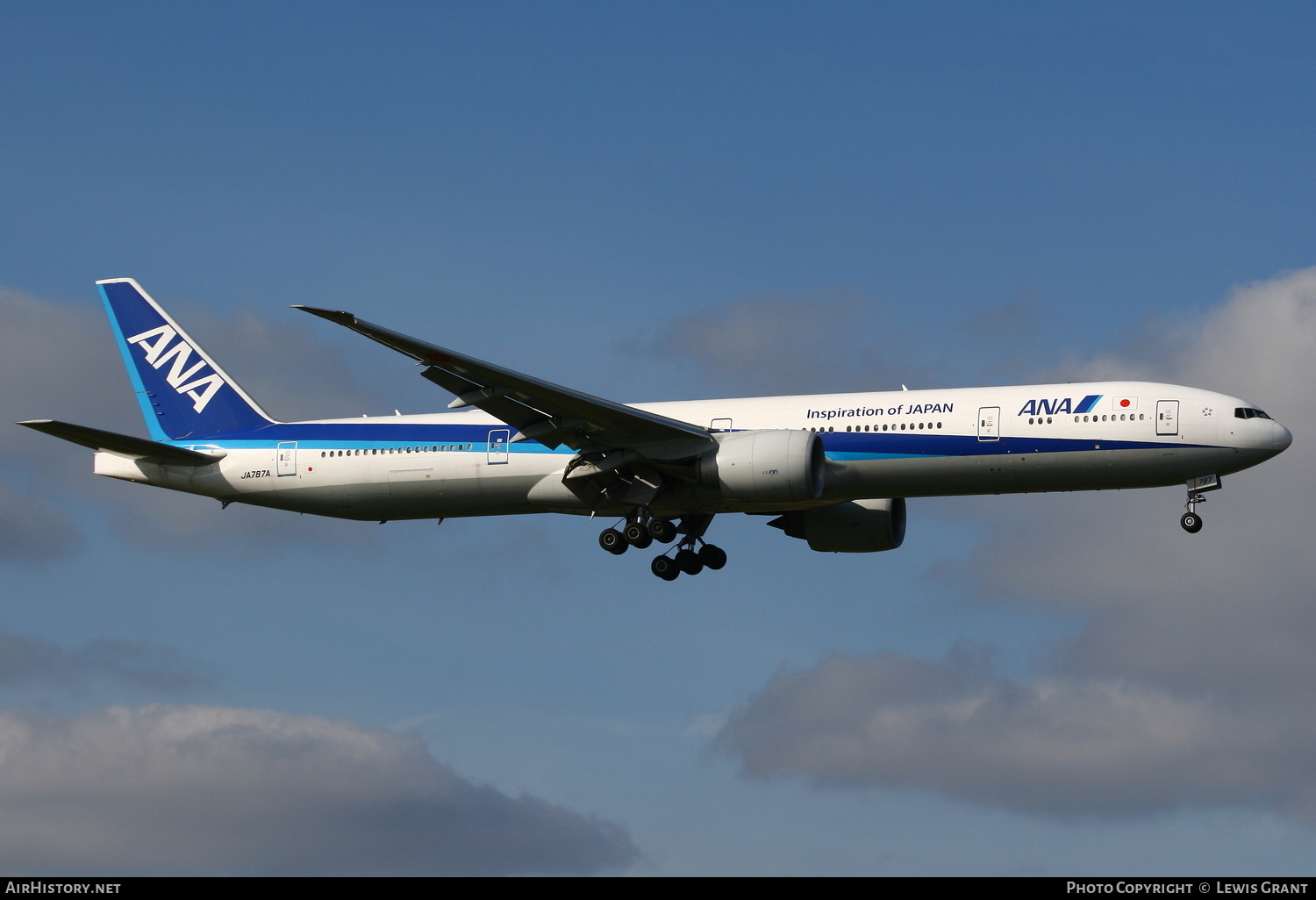 Aircraft Photo of JA787A | Boeing 777-381/ER | All Nippon Airways - ANA | AirHistory.net #172544