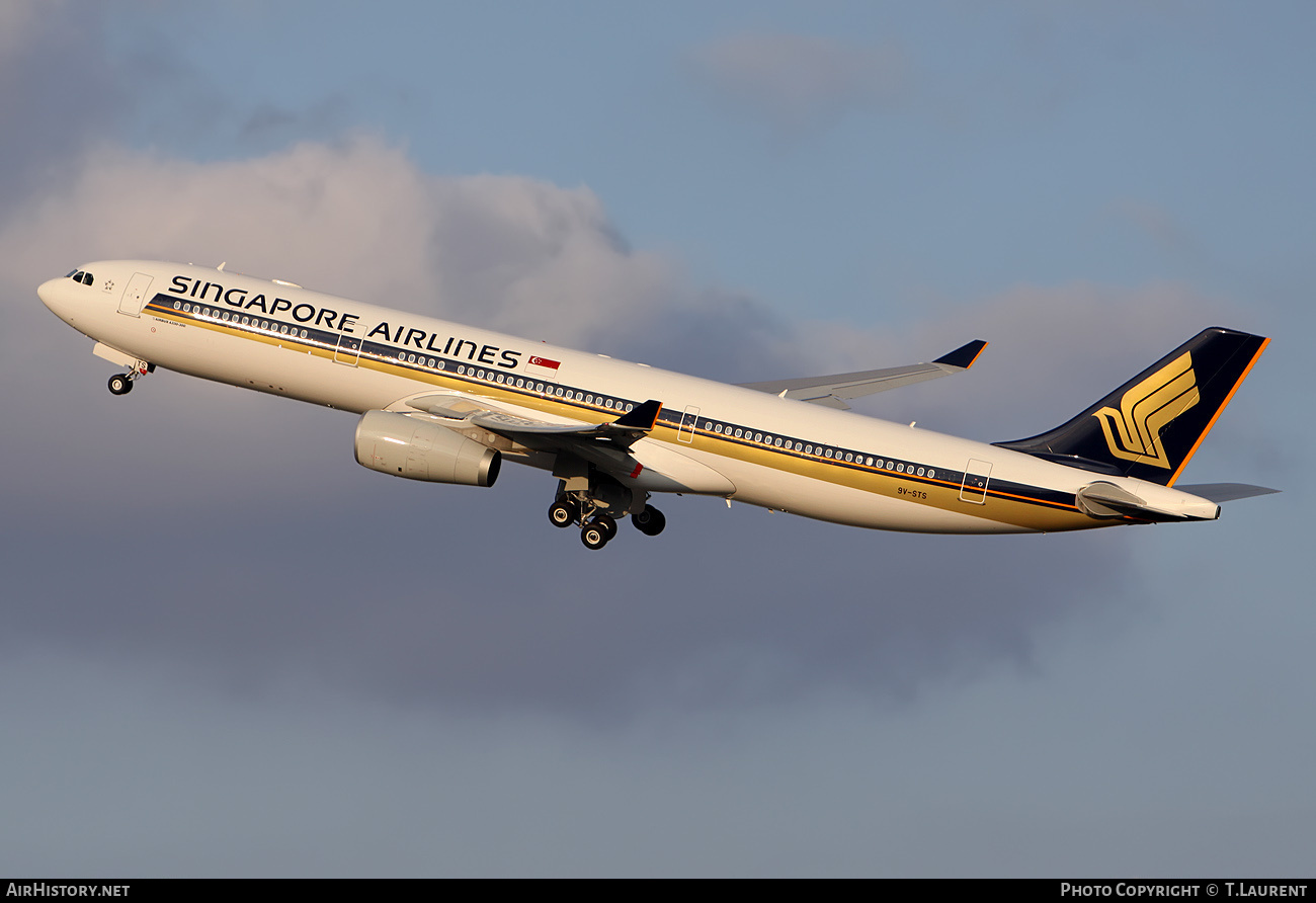 Aircraft Photo of 9V-STS | Airbus A330-343E | Singapore Airlines | AirHistory.net #172547