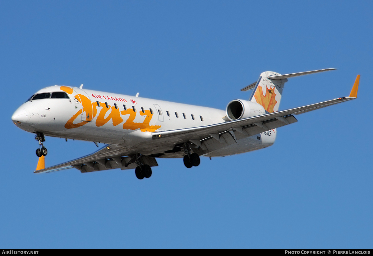 Aircraft Photo of C-GJZF | Bombardier CRJ-200ER (CL-600-2B19) | Air Canada Jazz | AirHistory.net #172551