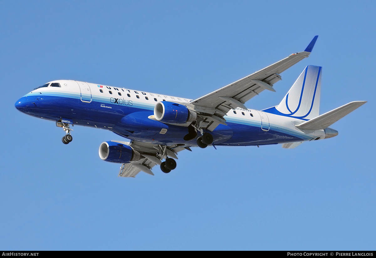 Aircraft Photo of N856RW | Embraer 170SE (ERJ-170-100SE) | United Express | AirHistory.net #172564