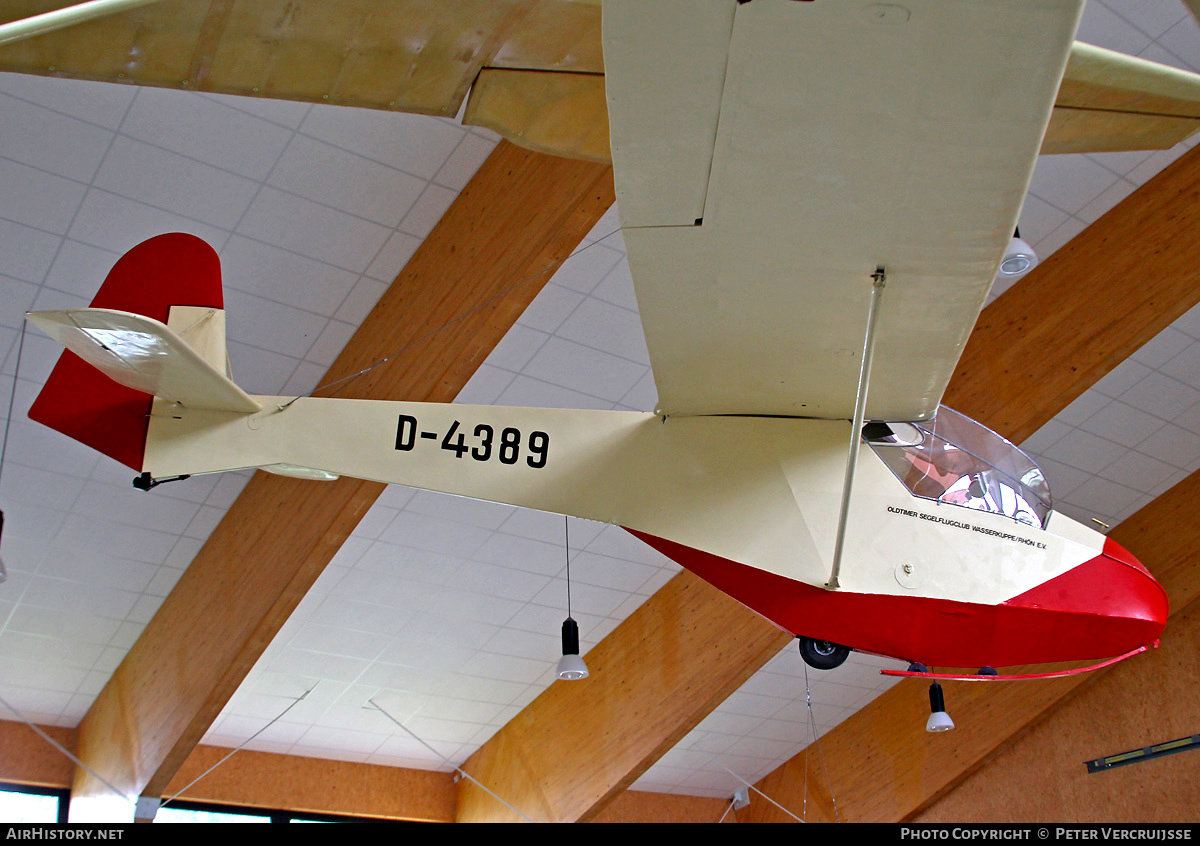 Aircraft Photo of D-4389 | Raab Doppelraab V | Oldtimer Segelflugclub Wasserkuppe | AirHistory.net #172567