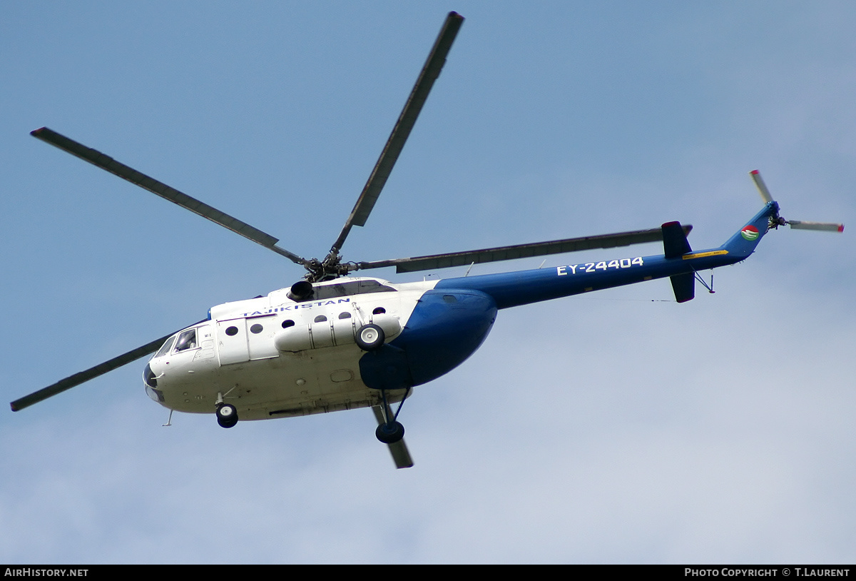 Aircraft Photo of EY-24404 | Mil Mi-8T | Tajikistan Airlines | AirHistory.net #172570