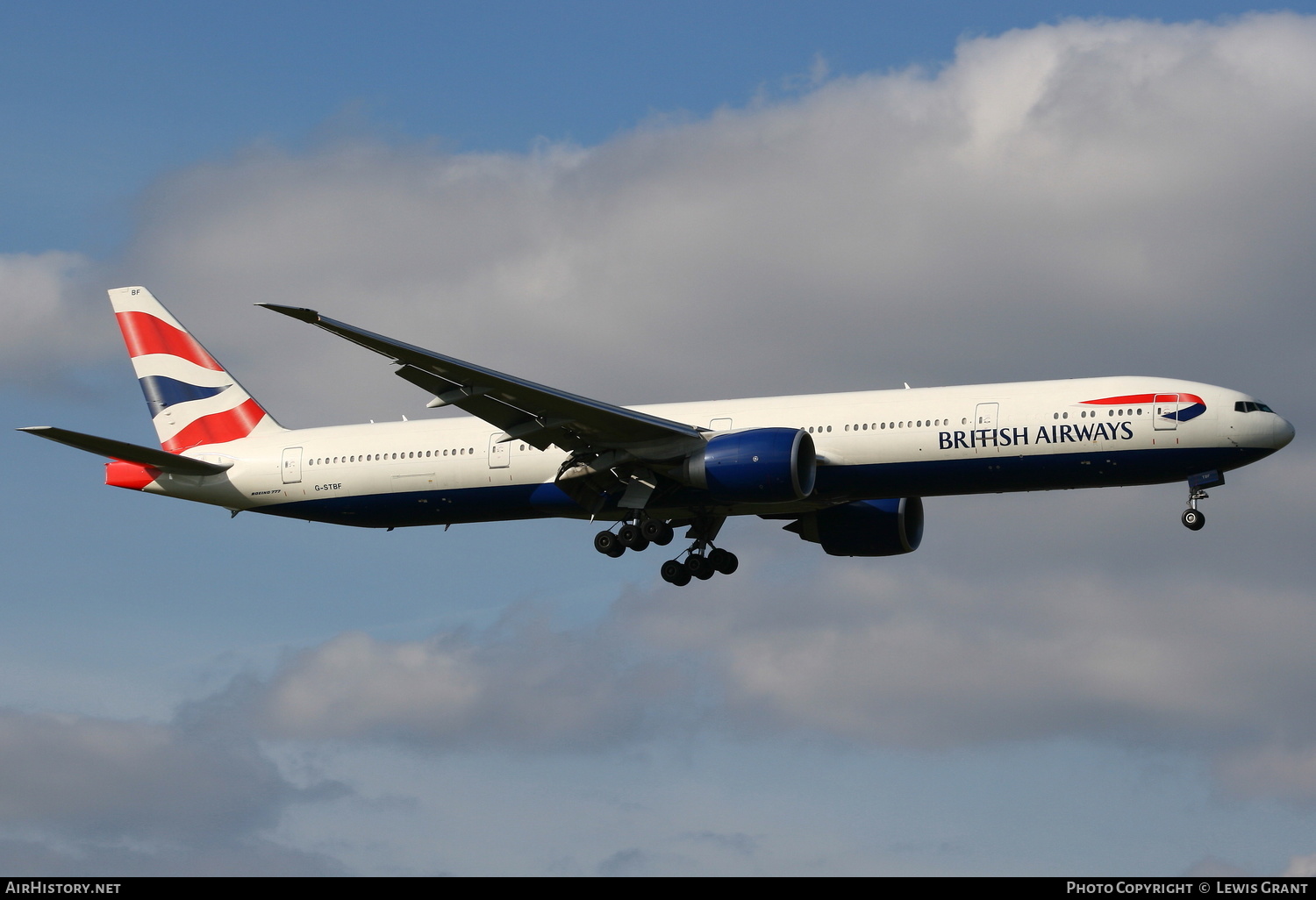 Aircraft Photo of G-STBF | Boeing 777-336/ER | British Airways | AirHistory.net #172584