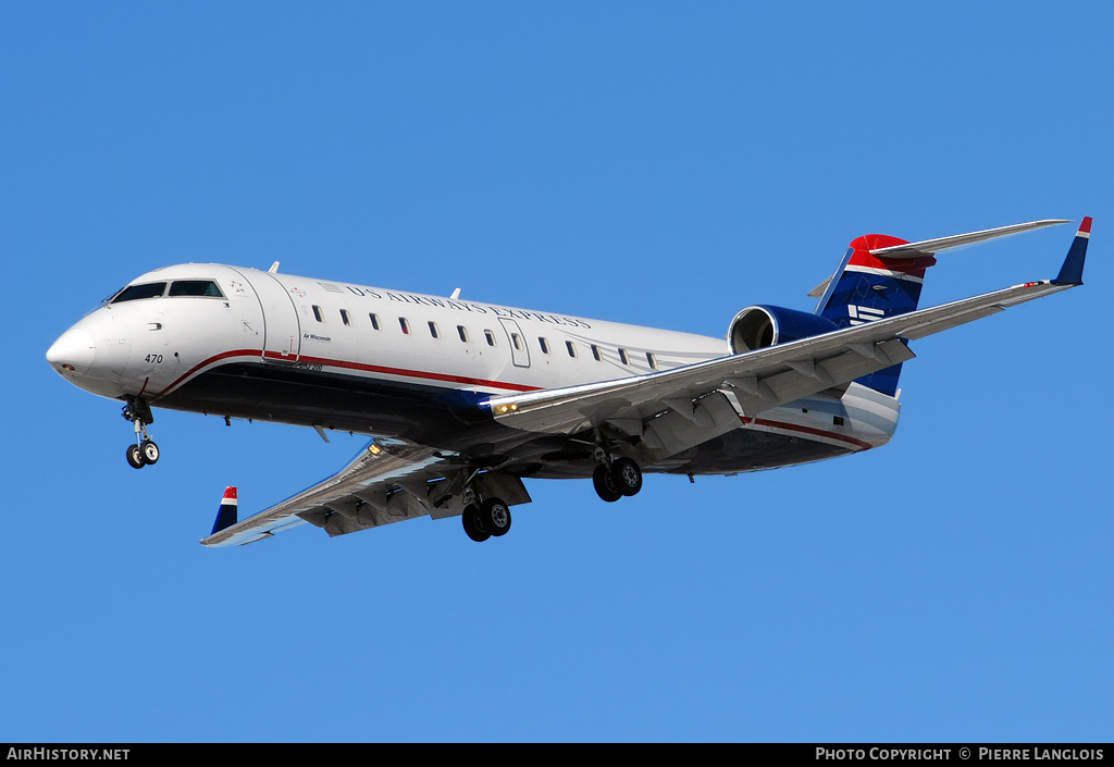 Aircraft Photo of N470ZW | Bombardier CRJ-200ER (CL-600-2B19) | US Airways Express | AirHistory.net #172587