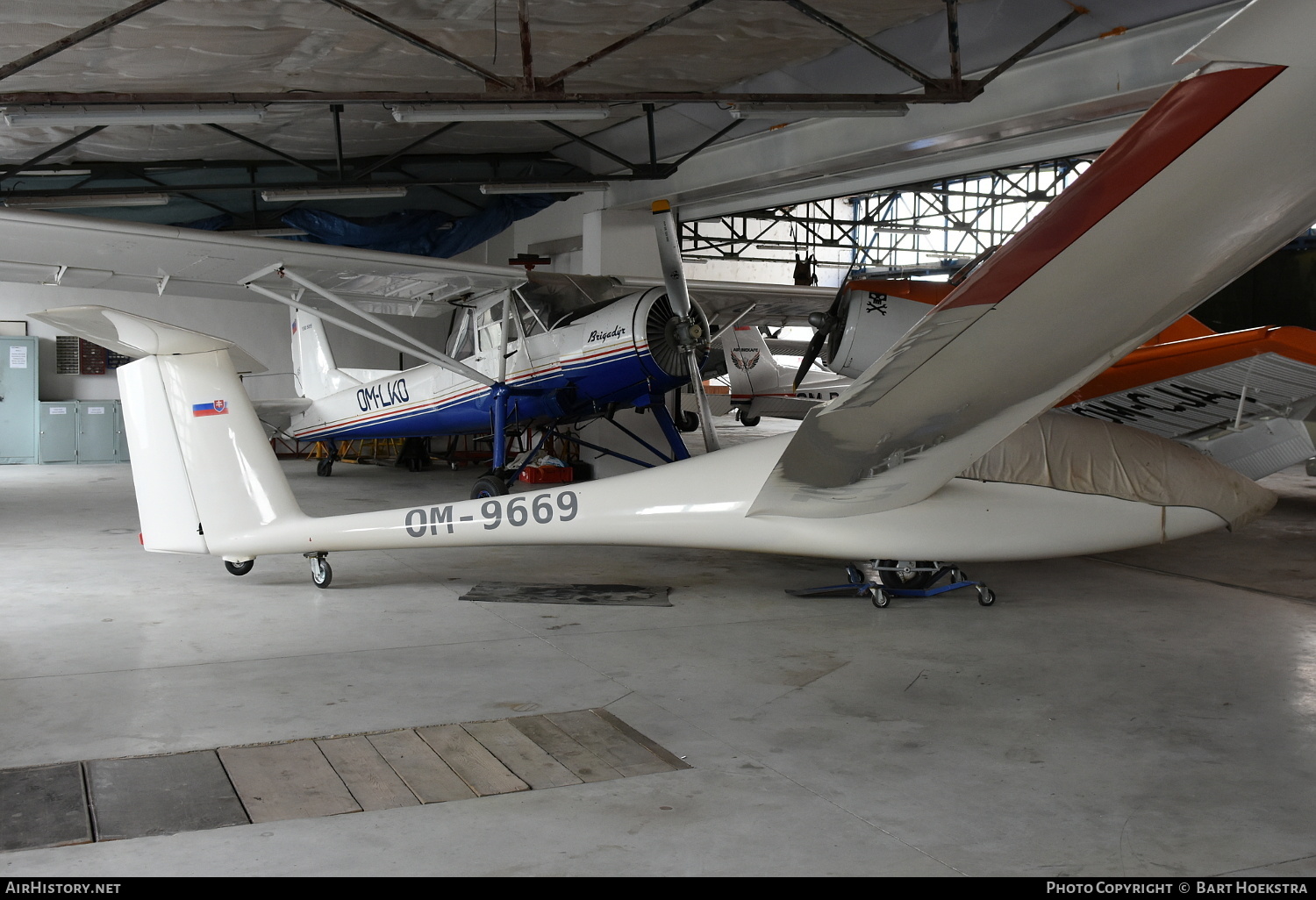 Aircraft Photo of OM-9669 | Grob G-103 Twin Astir | AirHistory.net #172600